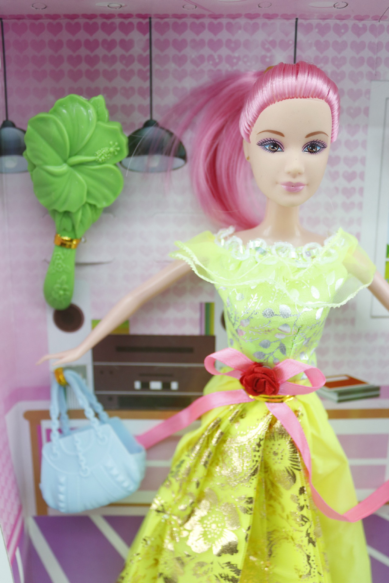 新款芭比娃娃 彩盒套装组合 芭比娃娃玩具 女孩子过家家玩