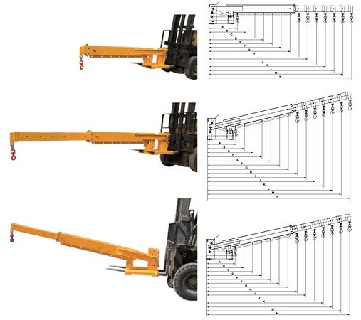 伸縮臂式貨叉吊 叉車吊具 傾角型貨叉吊 叉車屬具 叉車起重吊