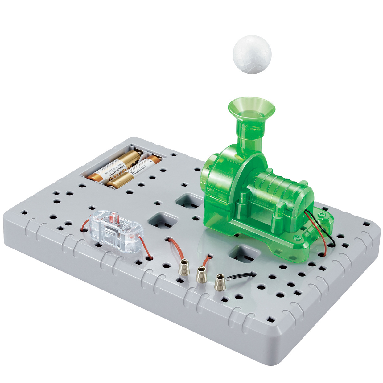 玩具科教 diy自制神奇的浮动球 diy拼装制作 科普器材小制作