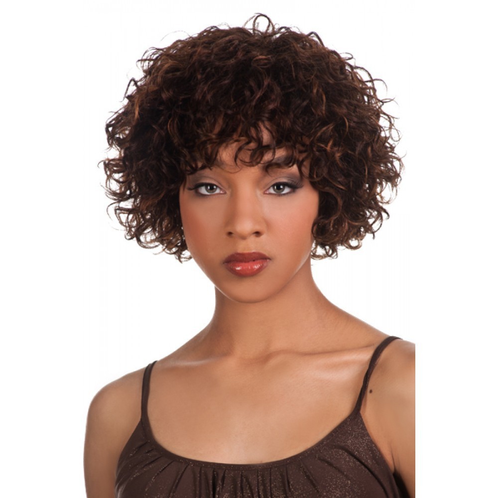非洲黑人假发 时尚款式高温丝短卷发女士假发套 速卖通海外仓代发