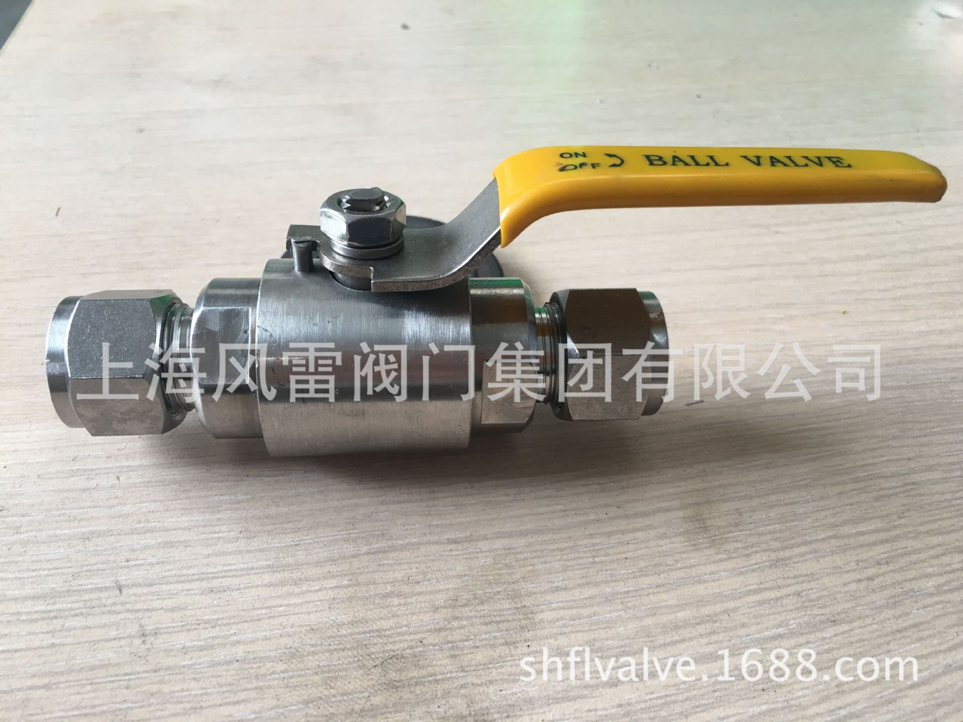 上海风雷q91f异径球阀 针阀 内螺纹针型