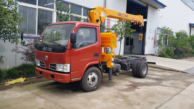 襄陽東風福瑞卡小型隨車吊價格藍牌2噸3噸便宜的隨車吊廠家直銷