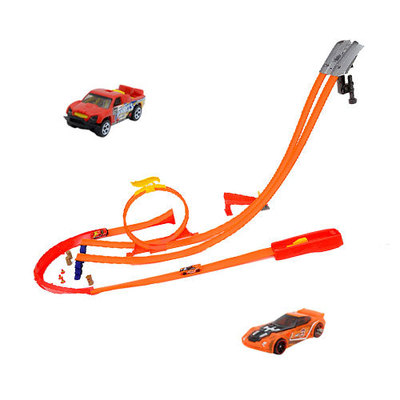 hotwheels 風火輪立體迴旋賽道十合一軌道套裝 y0276