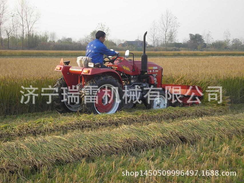 廠家供應 小型麥稻割曬機 油菜苜蓿收割機 秸稈收貨機