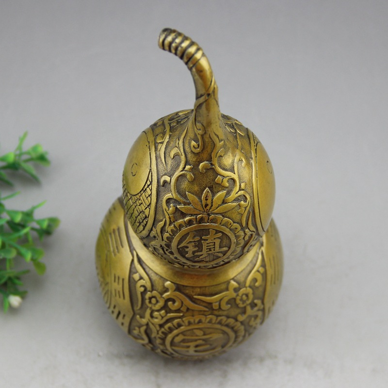 乾隆年制纯铜葫芦图片