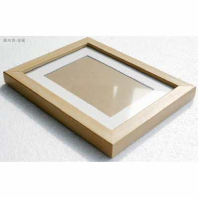 定制木制相框 摆台/挂墙 实木色 海报相框/画框厂家 wooden frame