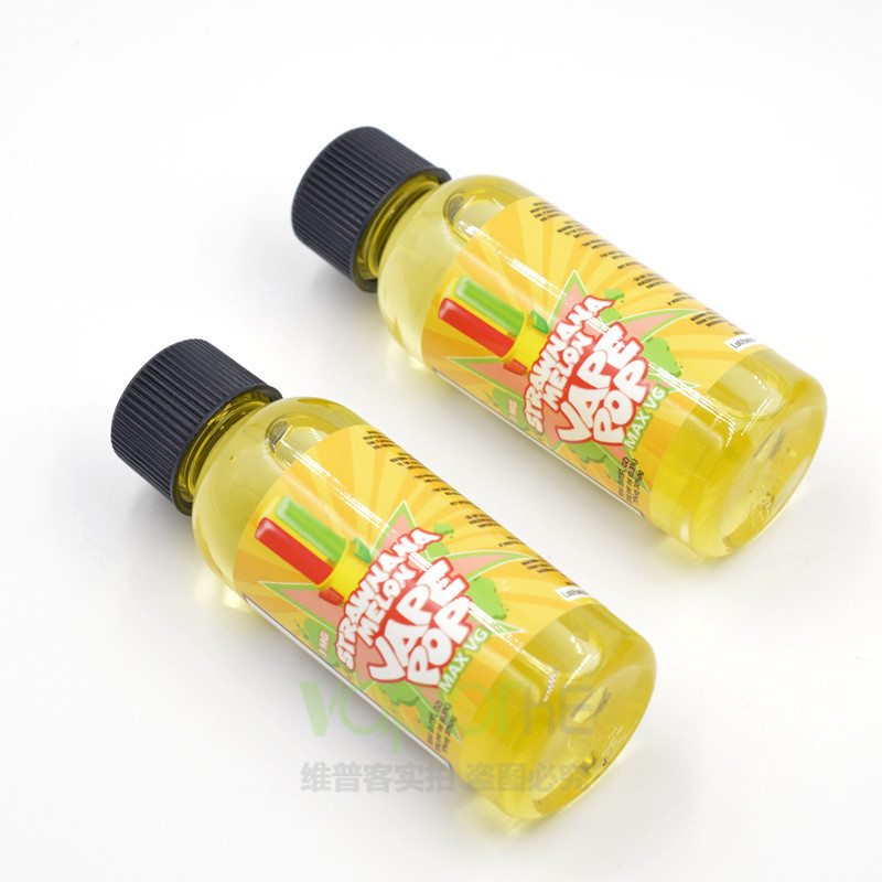 vape pop 80毫升水果混合味烟油草莓香蕉西瓜 三色棒棒糖烟油