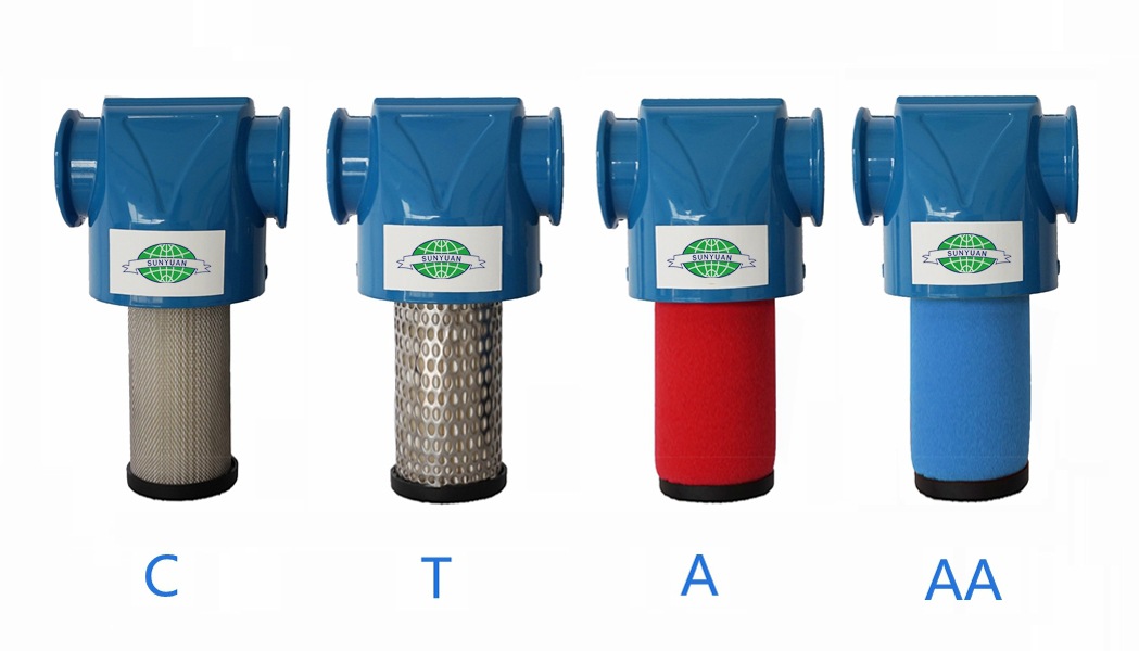 5m3/min 空壓機管道過濾器 除水除油