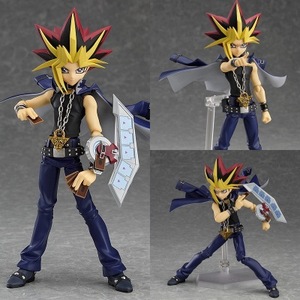 五星动漫 figma 276 游戏王 武藤 暗游戏 无名法老王 可动手办