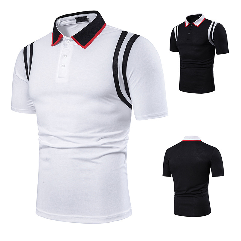 2021 New Casual Mens Polo Shirt Mens Short Sleeve Shirts Mens Brand ...
