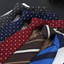 Men's business casual 8cm polyester tie work career wedding fashion factory wholesale in stock