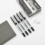 Classic student large capacity stationery direct liquid quick-drying ball pen full needle 0.5mm neutral sign pen wholesale