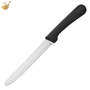 in stock Stainless Steel Steak Knife Black Plastic Handle Steak Knife Thin Serrated Knife Steak Knife Amazon
