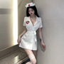 Lidai sexy underwear explosions sexy deep v temptation nurse outfit hot role-playing uniform temptation suit