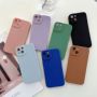 For Apple 15ProMax Phone Case 13pr Real Liquid Silicone iPhone14 Drop-resistant Protective Case Soft Simple