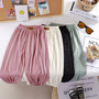 2024 Children's Summer Ice Silk Anti-mosquito Pants Breathable Bloomers Thin Boys and Girls Casual Anti-mosquito Pants for Large Children