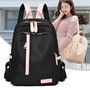 2022 New Oxford Cloth Backpack Women's Large Capacity Korean-style All-match College-style Backpack Waterproof Lightweight Travel Bag