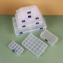 Transparent Plastic 24 Grid Jewelry Storage Box Electronic Components Accessories Box Classification Grid Jewelry Box Small Parts Box