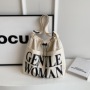 2024 New Fashion Personalized Canvas Shoulder Bag Women's Popular Cross-border All-match Large Capacity Tote Bag for Women This Year
