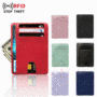in stock cross-border multi-card portable pu leather credit card holder card holder multi-color fixed LOGO anti-magnetic RFID card holder