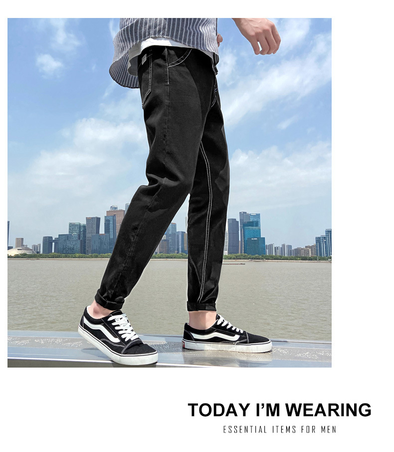 A8194 590K QUẦN NAM WESENIN DÁNG ÔM BODY GỢI CẢM SEXY MÙA XUÂN THU ĐÔNG PHONG CÁCH HÀN QUỐC THỜI TRANG NAM JEAN BÒ G01 SẢN PHẨM MỚI