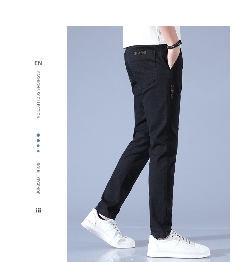 A8211 610K QUẦN NAM WESENIN DÁNG ÔM BODY GỢI CẢM SEXY MÙA XUÂN THU ĐÔNG PHONG CÁCH HÀN QUỐC THỜI TRANG NAM JEAN BÒ G02 SẢN PHẨM MỚI