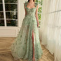 European and American Evening Dress Women's 2024 New Elegant Long Amazon Banquet Elegant Lace Beach dress