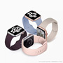 For applewatch ultra strap iwatch8/9 Apple SE original silicone 7 sports 6 creative 5/4/3