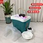 Mobile head therapy machine fumigation water circulation head recuperation hair growth shampoo basin beauty bed massage bed shampoo basin