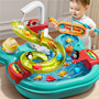 Children's Electric Dishwasher Boys and Girls Play Kitchen Automatic Water Play Educational Fishing Toys Water Park