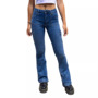 European and American foreign trade cross-border supply multi-pocket stretch jeans women