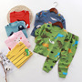 Children's clothing spring and autumn children's underwear suit cotton autumn clothing boys and girls baby autumn clothing pants pajamas home clothing wholesale