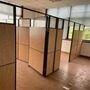 Office partition wall mobile screen with door sliding folding bike partition wall clinic dental screen