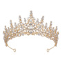 Alloy Crown Wedding Headwear Hair Accessories Banquet Party Party Hair Crown Crown Prom Party Bride Headwear