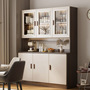 Sideboard Cabinet Wall-to-wall Integrated Wine Cabinet Living Room Tea Cabinet Storage Cabinet Food Preparation Cabinet Cupboard Kitchen Cabinet Storage Cabinet