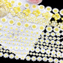 in stock water-soluble lace yellow sunflower small Zou chrysanthemum embroidery lace garment accessories lace lace lace