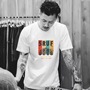 Short-sleeved T-shirt Men's Chinese New Fashionable T-shirt plus size Pure Cotton Summer Loose Trendy Brand Ins Men's Half-sleeved Base