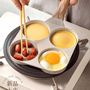 Cross-border Maifan Stone Flat Non-stick Pan Four-hole Egg Hamburger Special Household Breakfast Mini Egg Pan for Induction Cooker