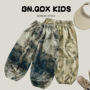 Children's Pants Summer Baby Pants Breathable Thin Trousers Stylish Boys and Girls Fashion Anti-mosquito Pants Ankle Pants