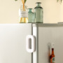 Factory direct refrigerator lock safety lock multi-function lock anti-pinch cabinet lock punch-free cross-border Amazon