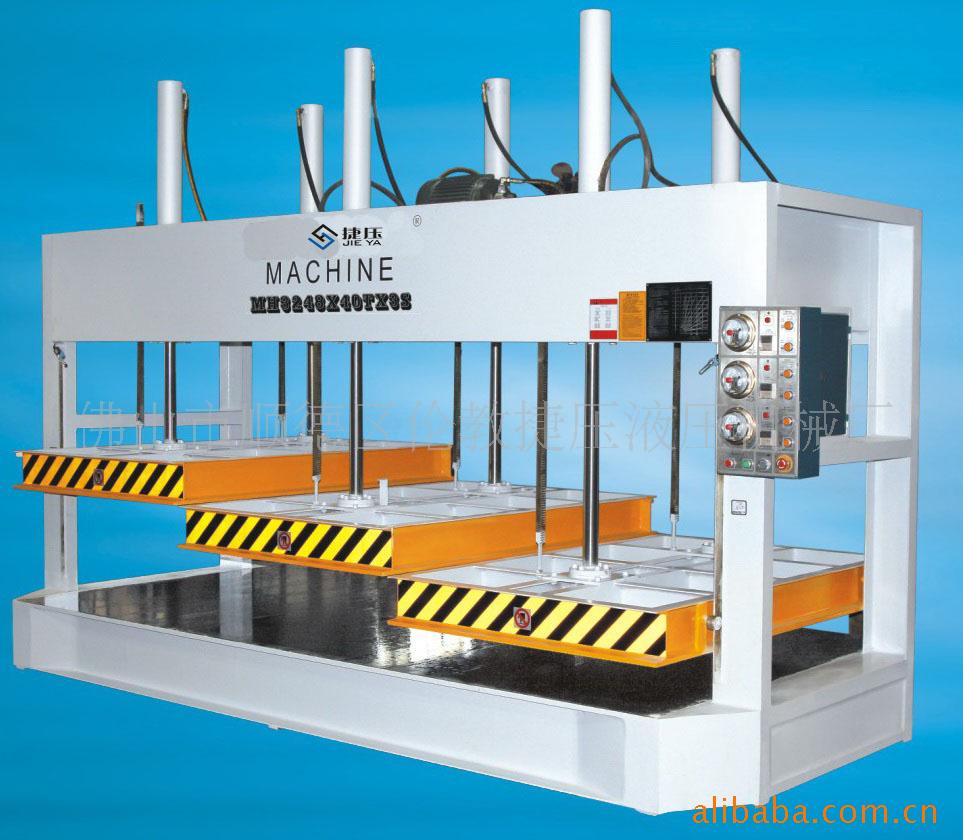 供應木工機械液壓式木門生產專用冷壓機三段式