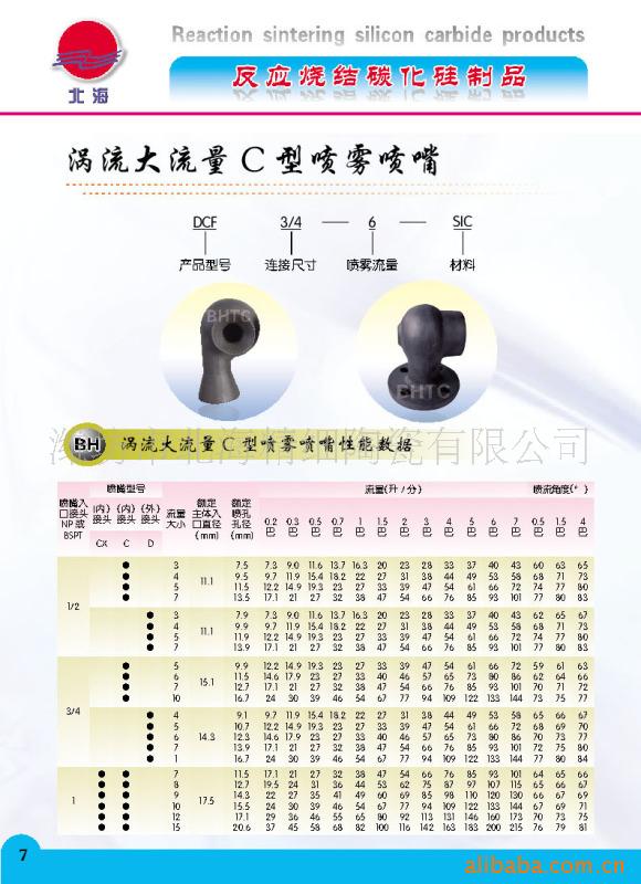 供應碳化硅渦流噴嘴 電廠用噴霧噴嘴_噴嘴,噴頭_列表網